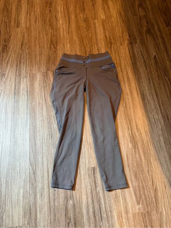 Tredstep Other - Tredstep Women Gray Equestrian Breeches with Silicone Grip